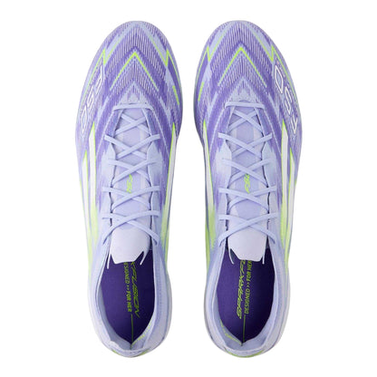 Violet - Side - Adidas Mens F50 Sparkfusion Soft Ground Football Boots