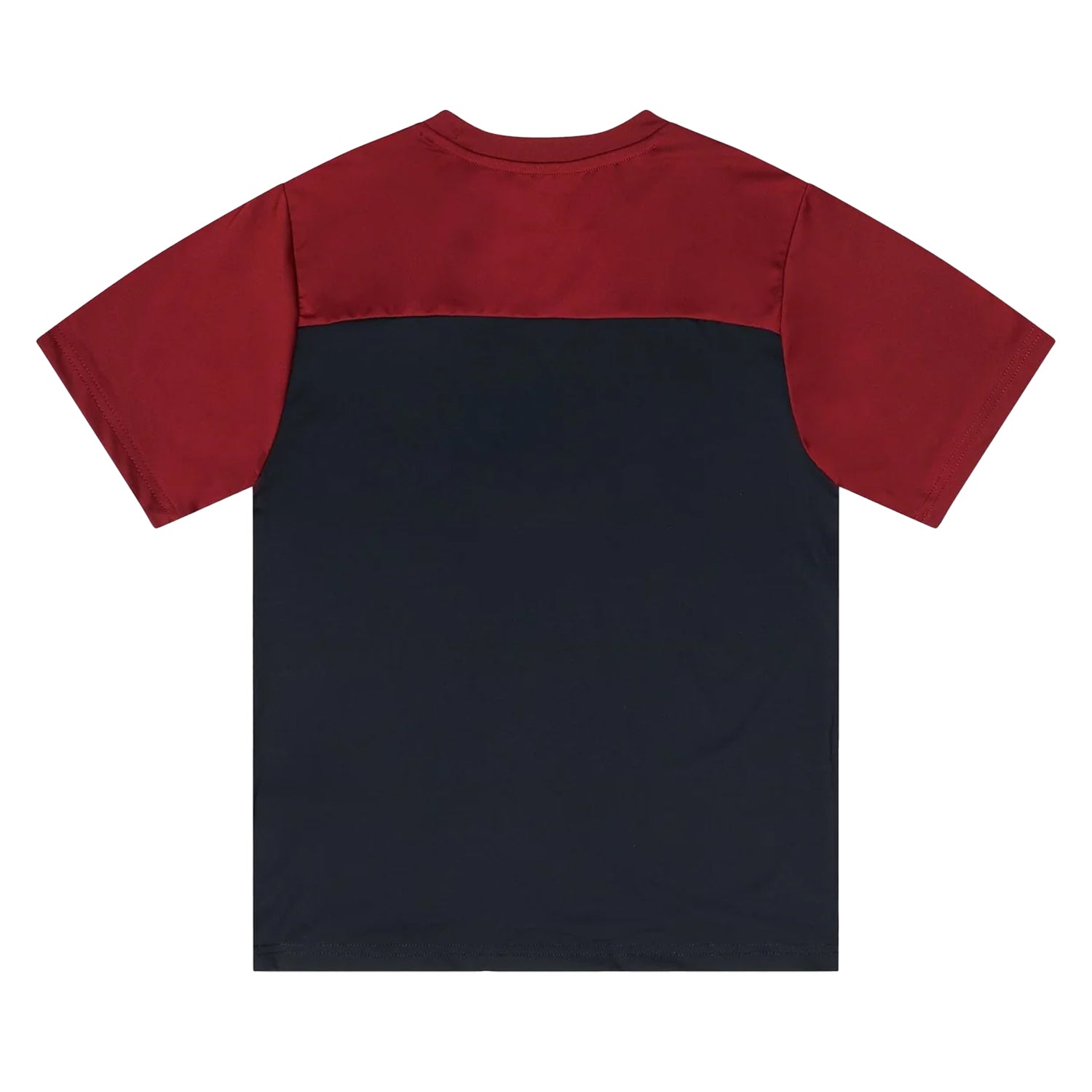 Rust-Black - Back - OEX Childrens-Kids Flynn T-Shirt