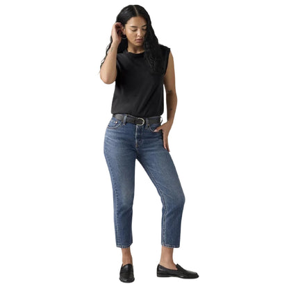 Energy Refresh - Lifestyle - Levis Womens-Ladies 501 Lightweight Cropped Straight Leg Jeans