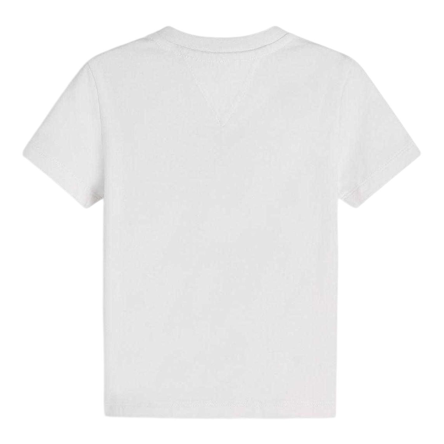 White - Back - Tommy Hilfiger Childrens-Kids Rope Detail T-Shirt