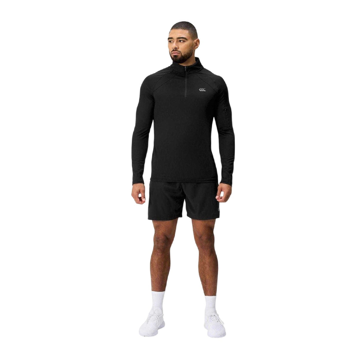 Black - Lifestyle - Canterbury Mens Tempo Rugby Shirt