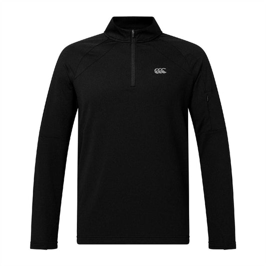 Black - Front - Canterbury Mens Tempo Rugby Shirt