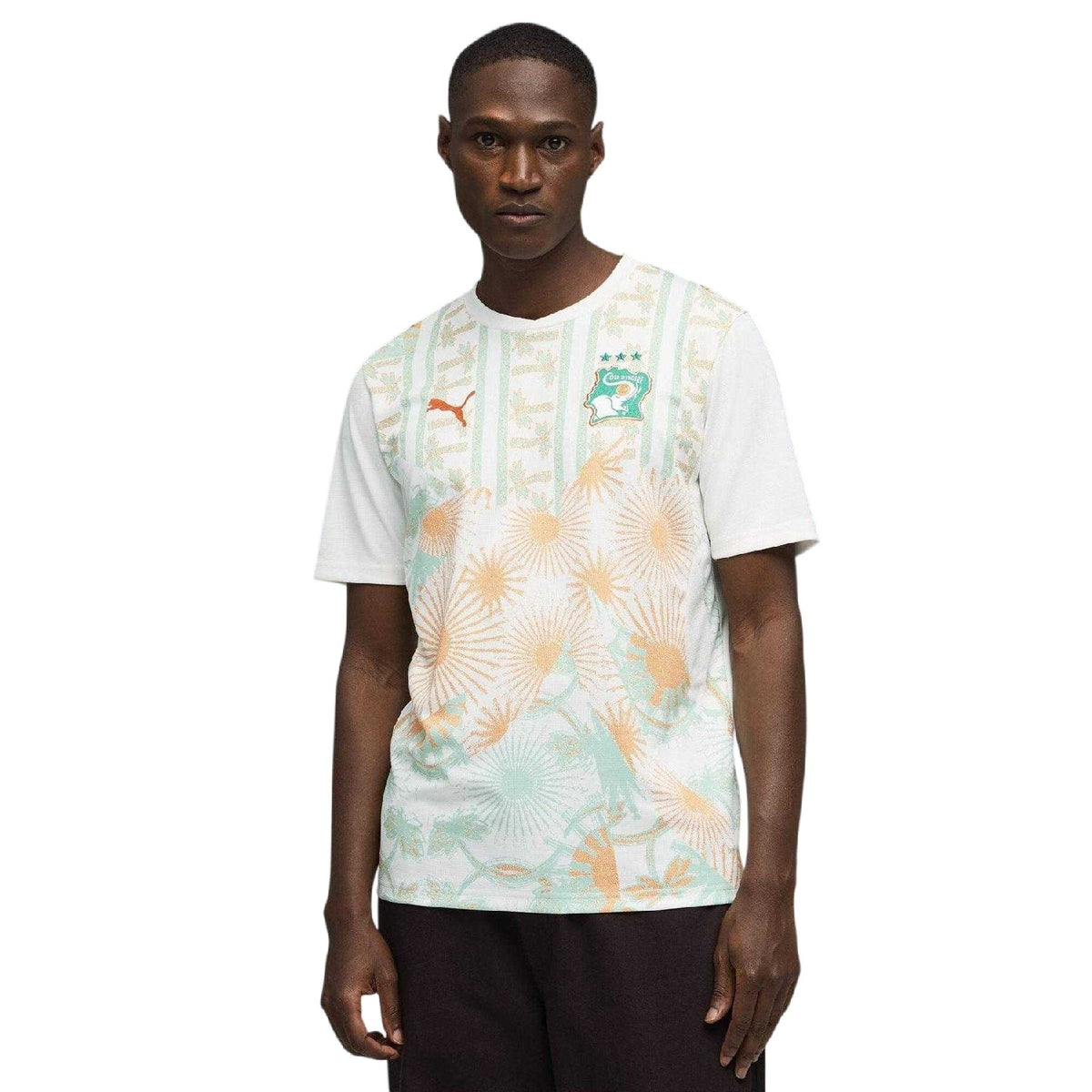 White - Side - Puma Mens World Cup 2026 Ivory Coast FC Away Jersey