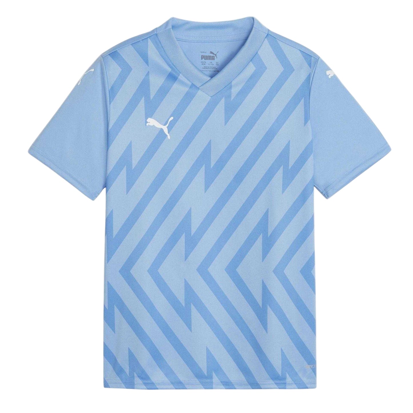 Blue-White - Front - Puma Childrens-Kids Teamglory T-Shirt