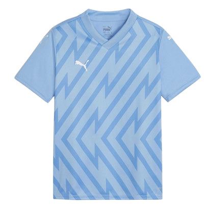 Blue-White - Front - Puma Childrens-Kids Teamglory T-Shirt