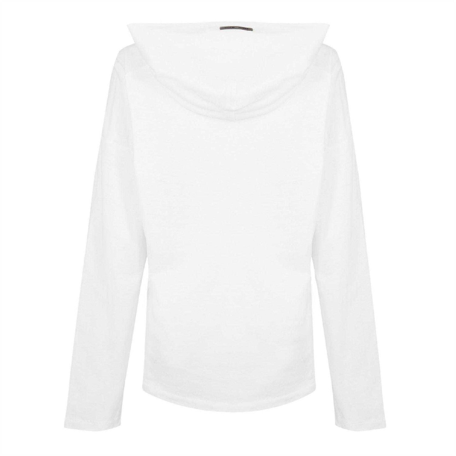 Ivory - Back - Fear Of God Essentials Womens-Ladies Oversized Pullover Hoodie
