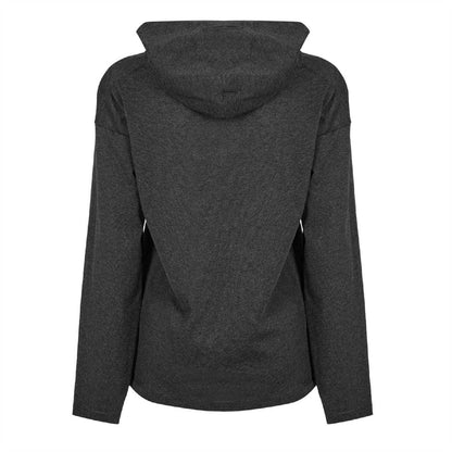 Vintage Black - Back - Fear Of God Essentials Womens-Ladies Oversized Pullover Hoodie