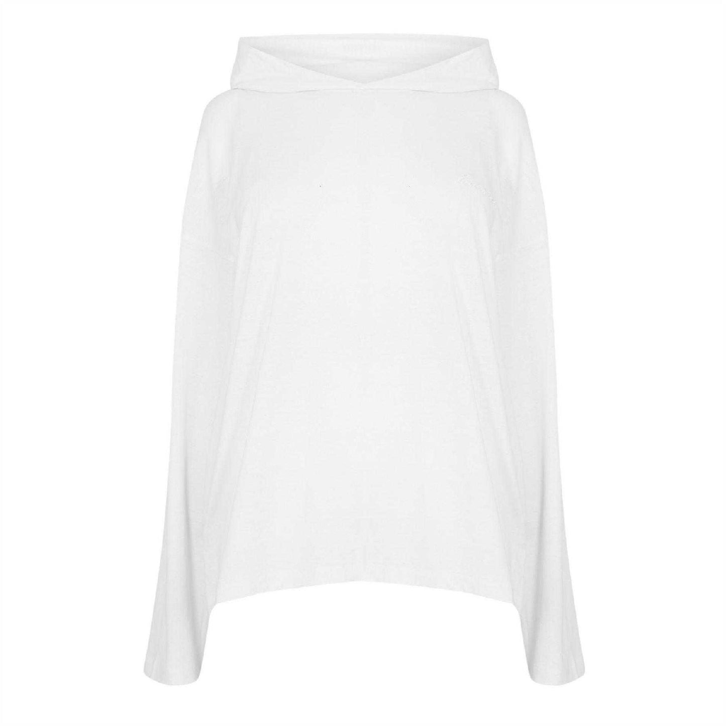 Ivory - Front - Fear Of God Essentials Womens-Ladies Oversized Pullover Hoodie