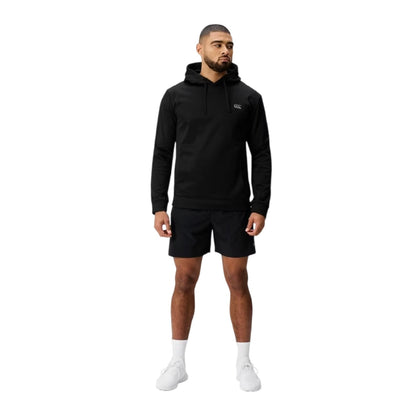 Black - Pack Shot - Canterbury Mens Tempo Performance Hoodie