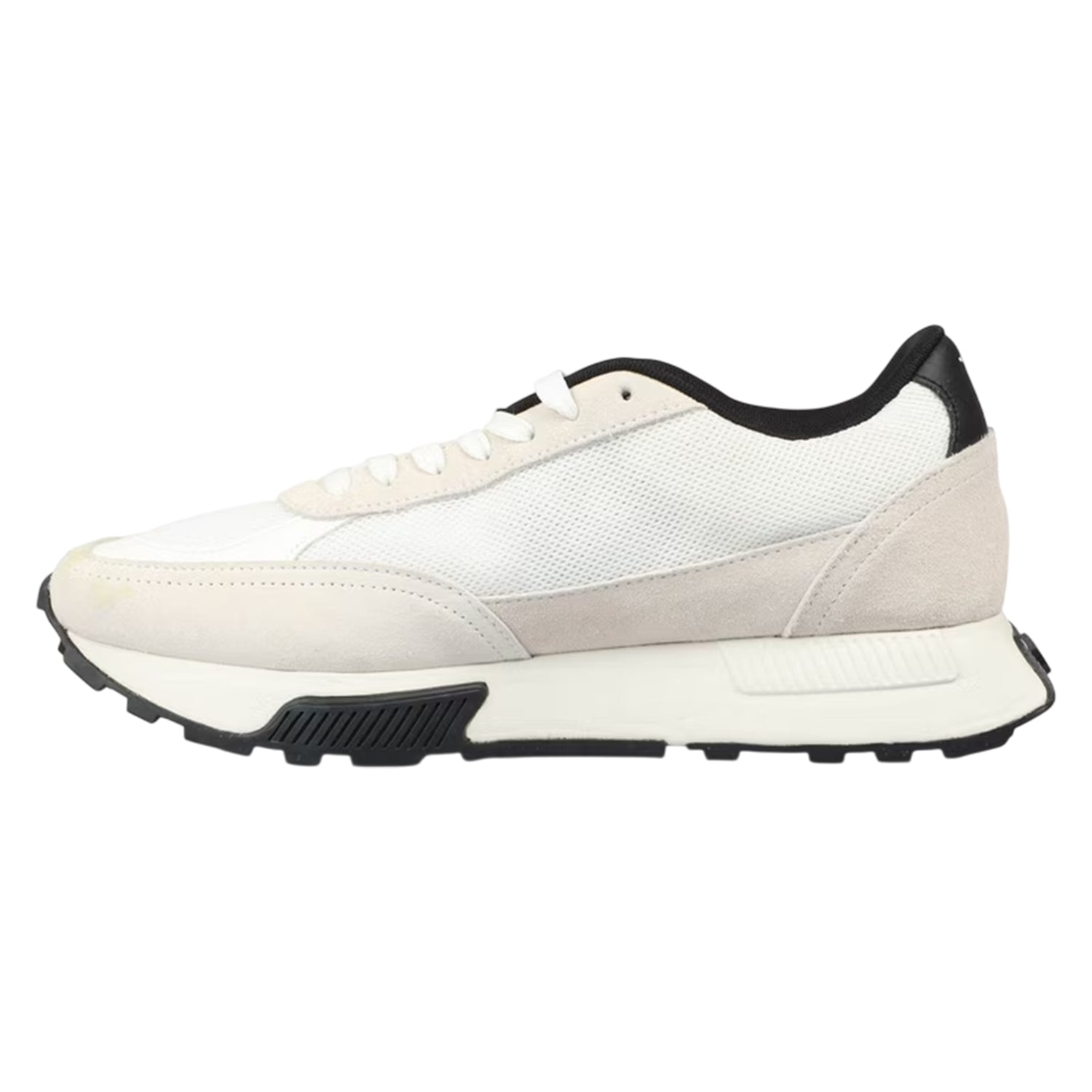 White - Back - Diesel Mens S-Tyche D Suede Trainers