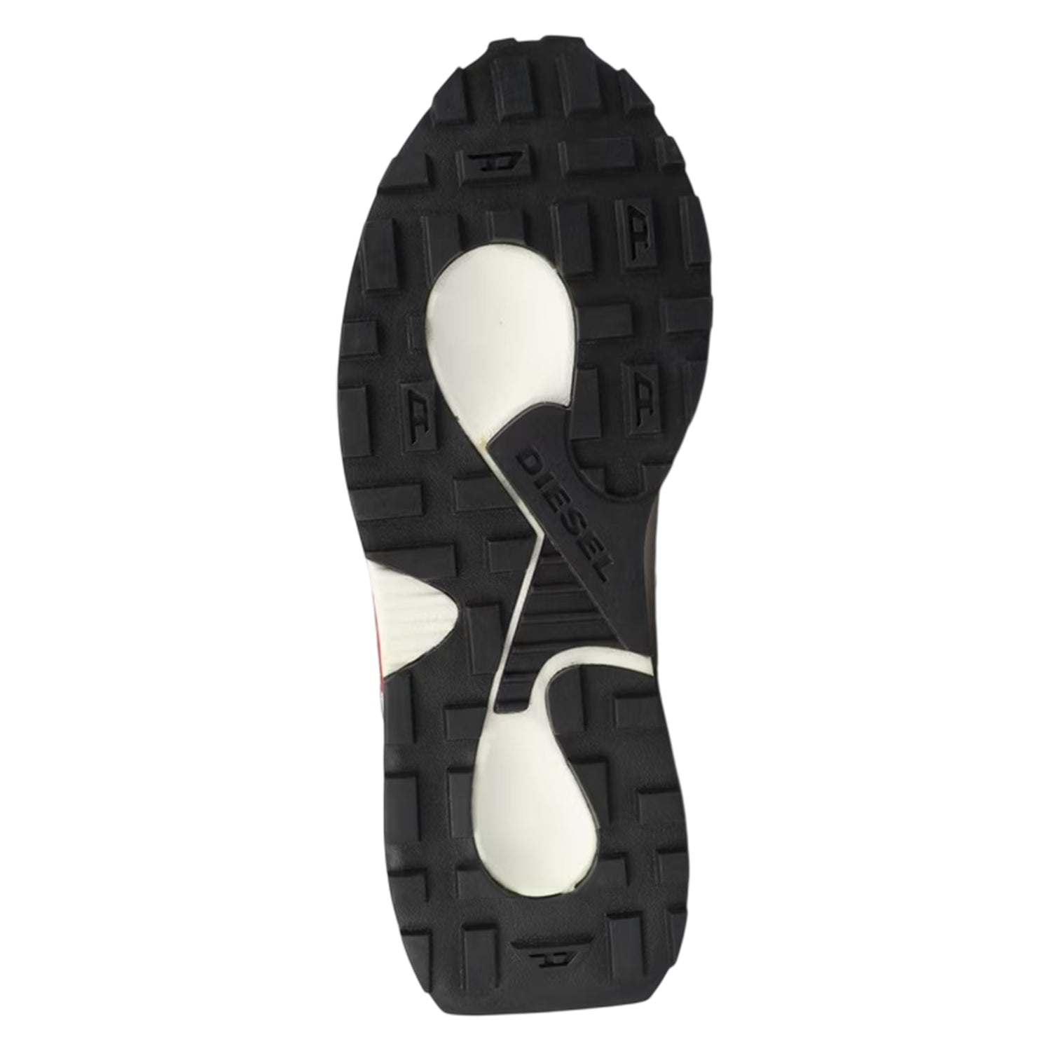 White - Side - Diesel Mens S-Tyche D Suede Trainers