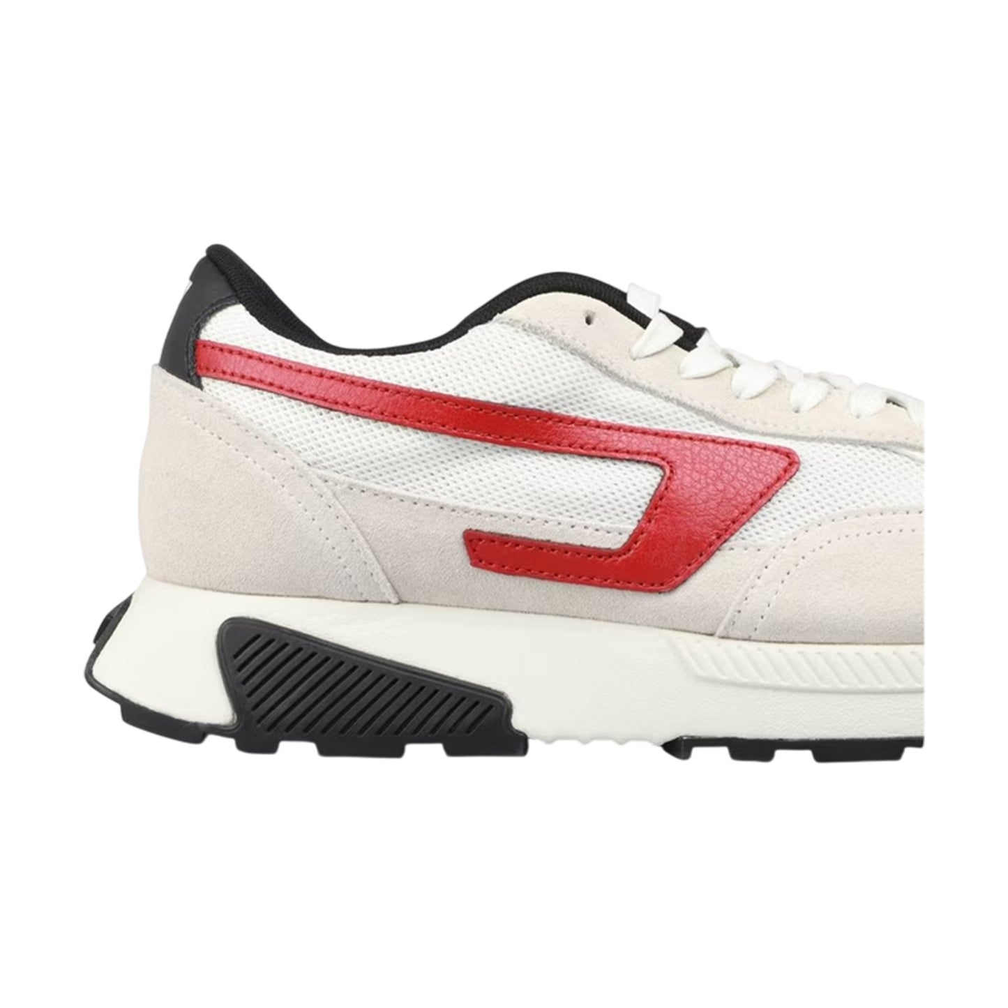 White - Lifestyle - Diesel Mens S-Tyche D Suede Trainers