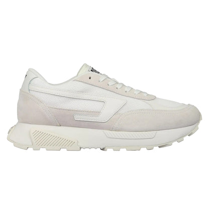 Dirty White - Front - Diesel Mens S-Tyche D Suede Trainers