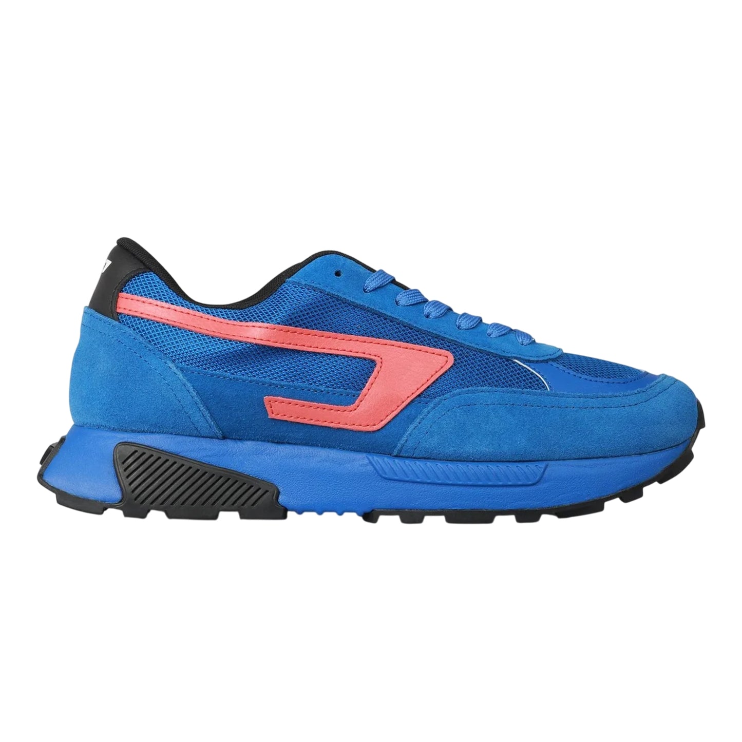 Turkish Sea - Front - Diesel Mens S-Tyche D Suede Trainers