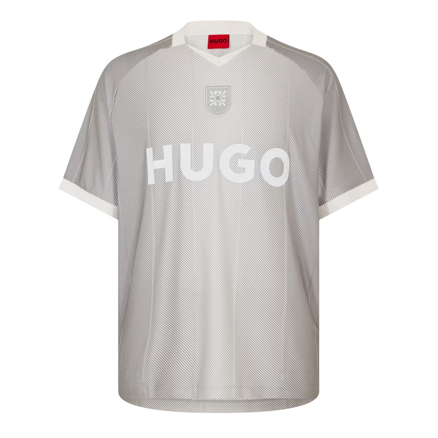 Green - Front - Hugo Mens Chest Logo T-Shirt