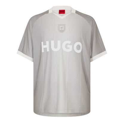 Green - Front - Hugo Mens Chest Logo T-Shirt