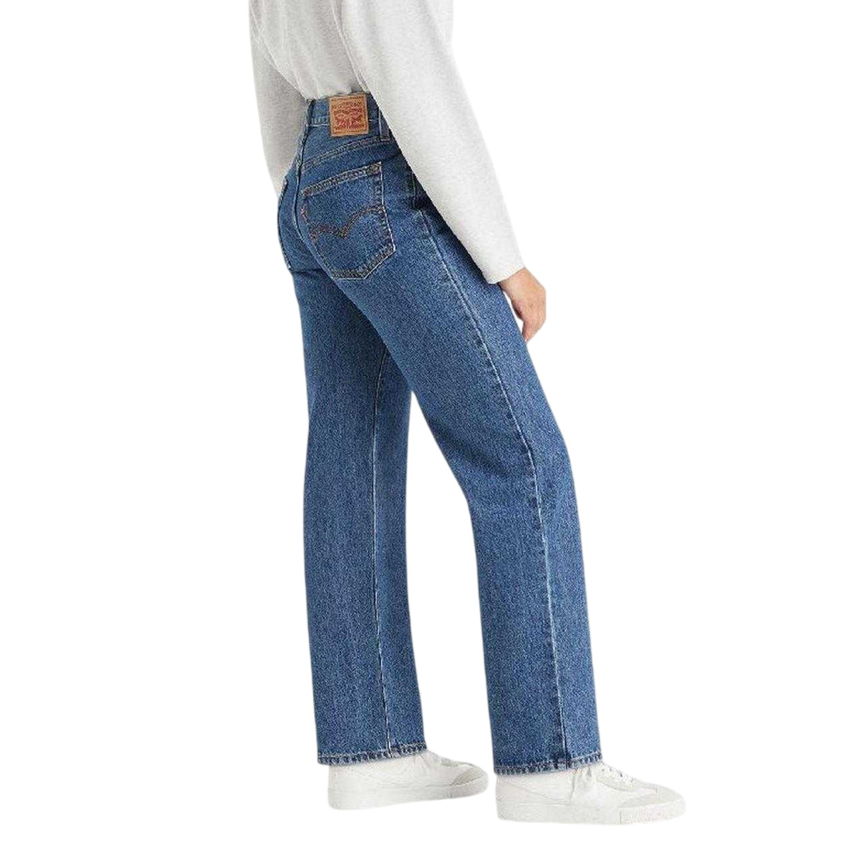 Mastermind - Back - Levis Womens-Ladies 5 Pockets Baggy Jeans