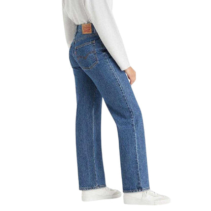 Mastermind - Back - Levis Womens-Ladies 5 Pockets Baggy Jeans