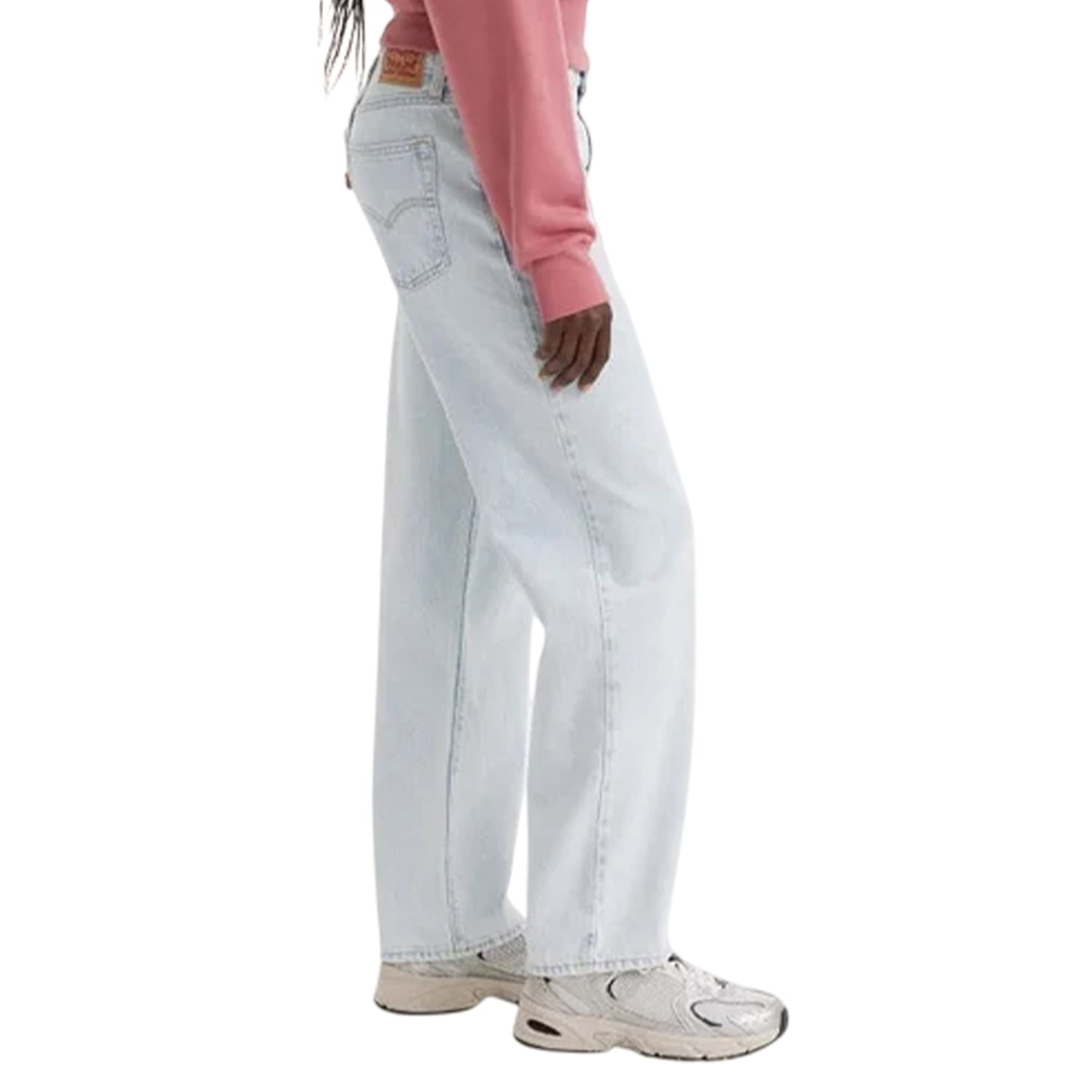 Granite State - Side - Levis Womens-Ladies Wide Leg Baggy Jeans