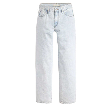 Granite State - Front - Levis Womens-Ladies Wide Leg Baggy Jeans