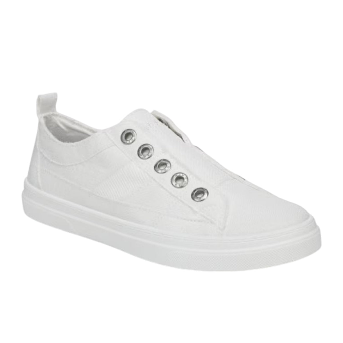 White - Side - Blowfish Malibu Womens-Ladies Hangout Flat Trainers