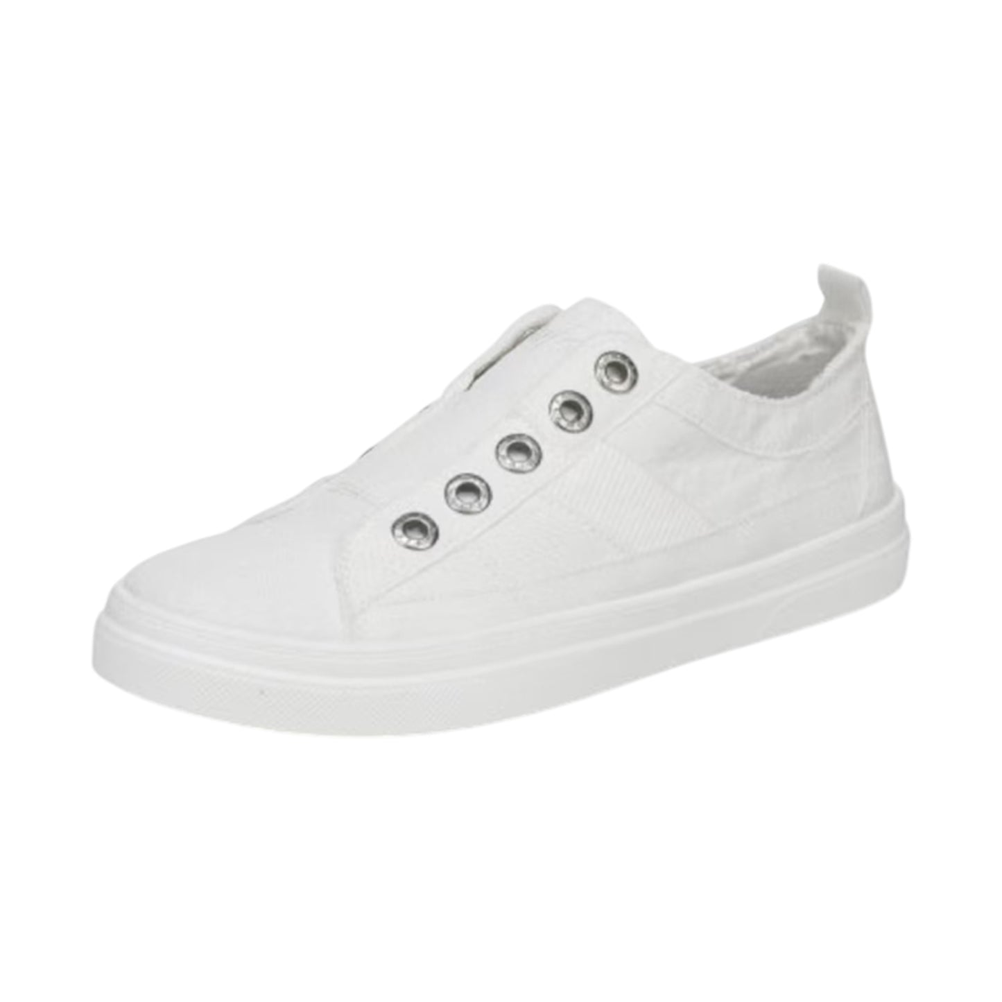 White - Lifestyle - Blowfish Malibu Womens-Ladies Hangout Flat Trainers