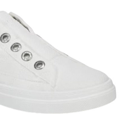 White - Pack Shot - Blowfish Malibu Womens-Ladies Hangout Flat Trainers