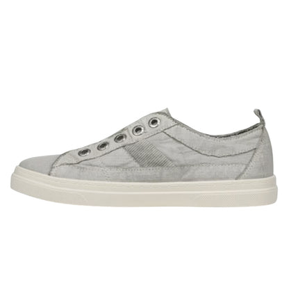 Washed Grey - Back - Blowfish Malibu Womens-Ladies Hangout Flat Trainers
