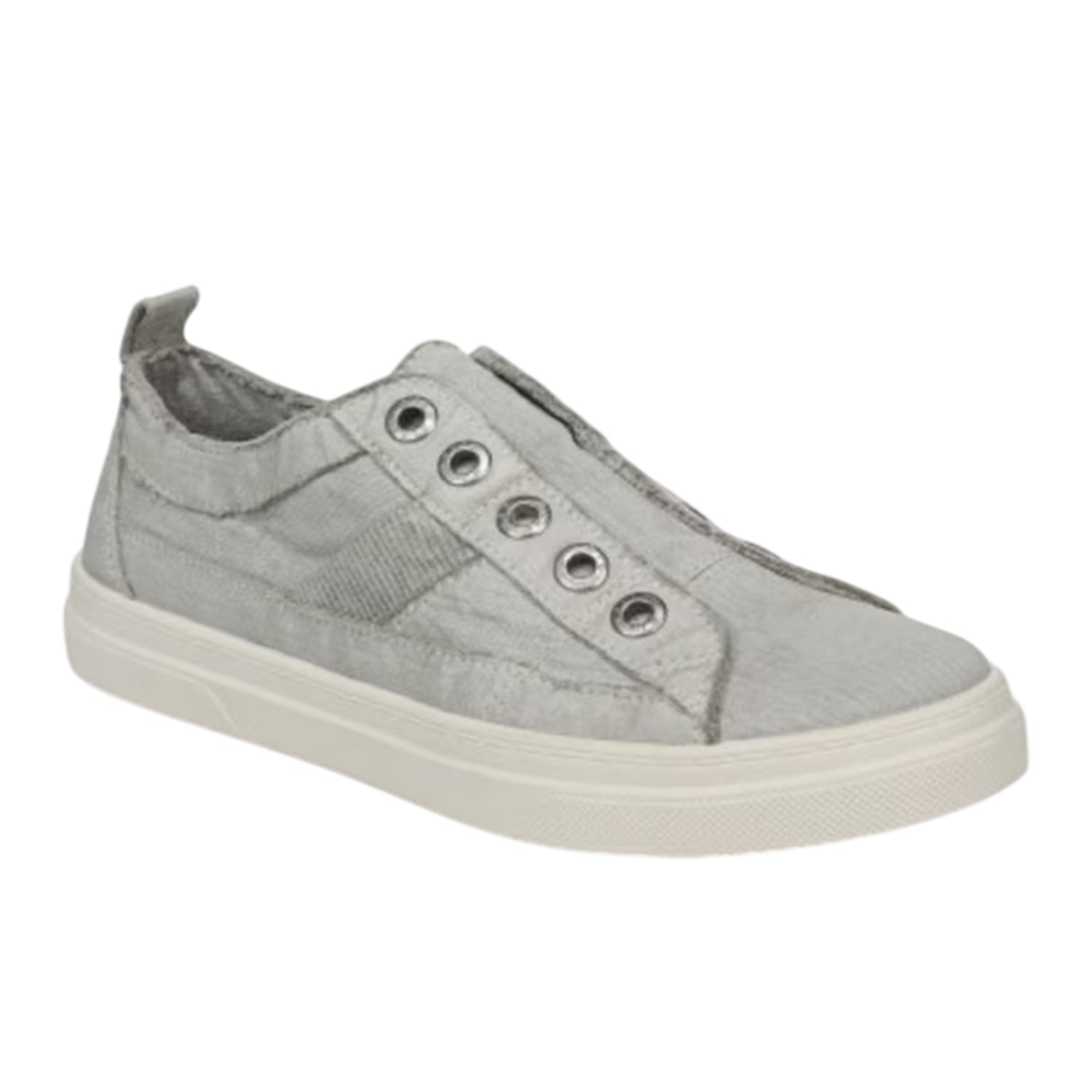 Washed Grey - Side - Blowfish Malibu Womens-Ladies Hangout Flat Trainers