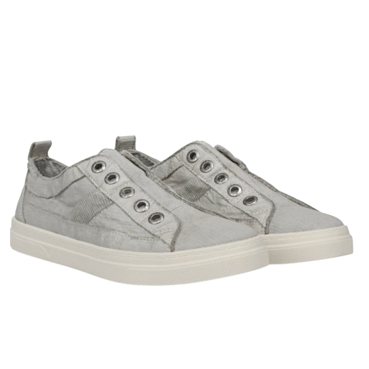 Washed Grey - Pack Shot - Blowfish Malibu Womens-Ladies Hangout Flat Trainers