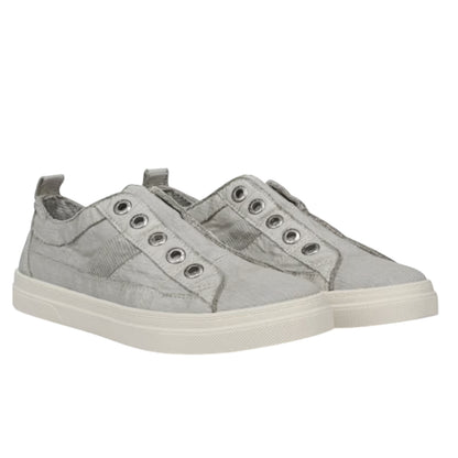 Washed Grey - Pack Shot - Blowfish Malibu Womens-Ladies Hangout Flat Trainers