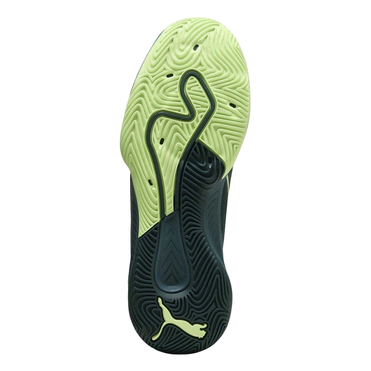 Green-Terrain - Pack Shot - Puma Mens Eliminate Nitro 4 Handball Trainers