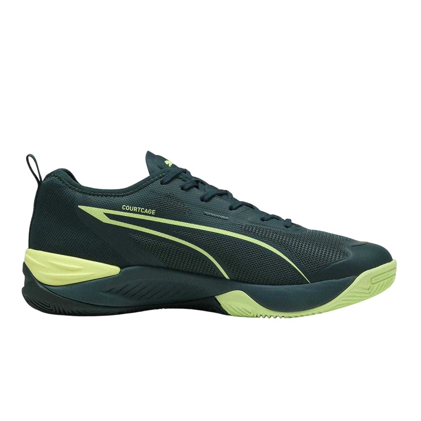 Green-Terrain - Front - Puma Mens Eliminate Nitro 4 Handball Trainers