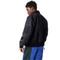 Navy - Back - Lacoste Mens Logo Full Zip Bomber Jacket