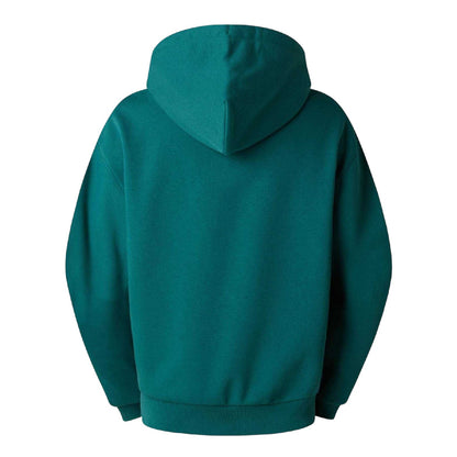 Hunter Green - Back - The North Face Mens Redbox Hoodie