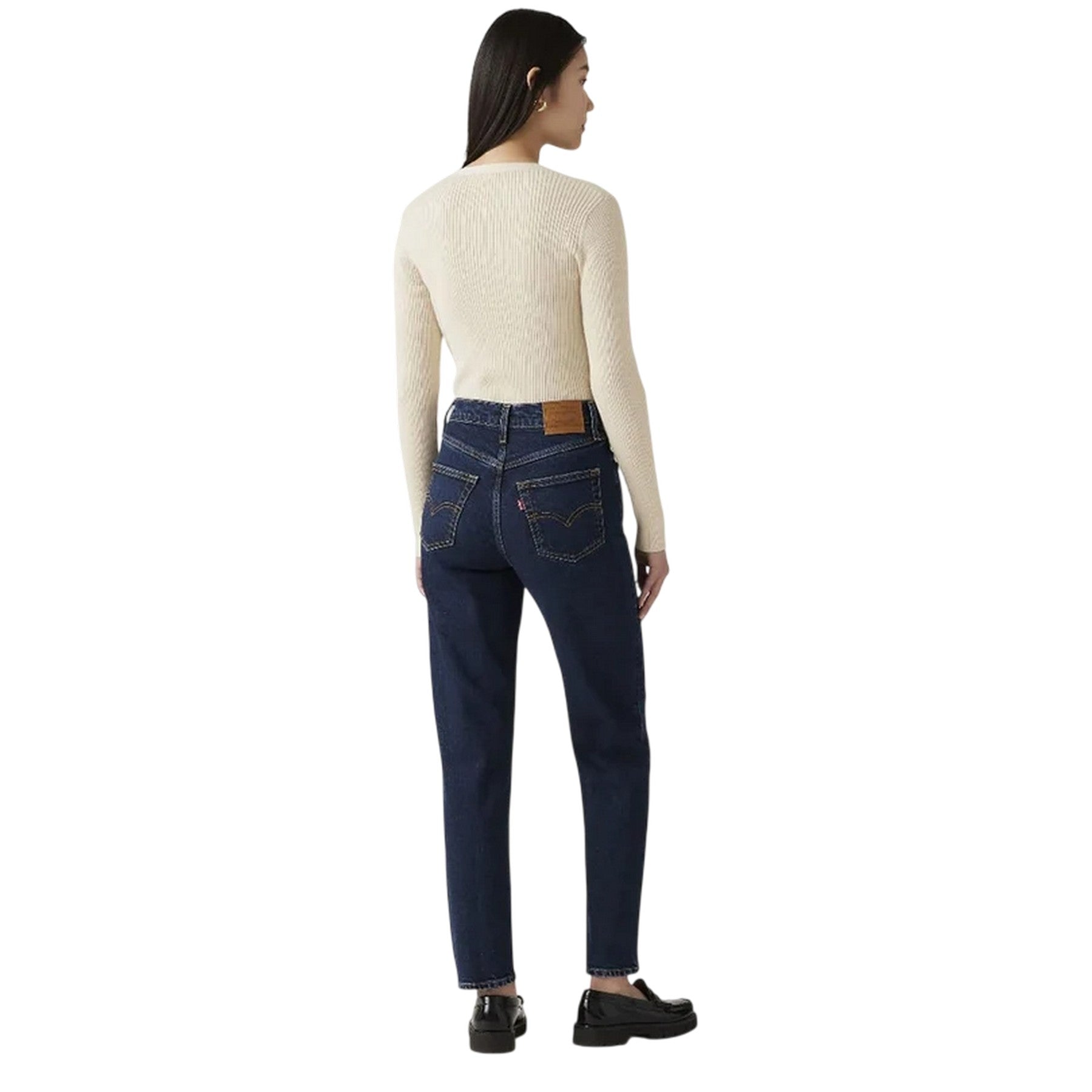 Eroded Way - Back - Levis Womens-Ladies 80´s Mom Straight Jeans
