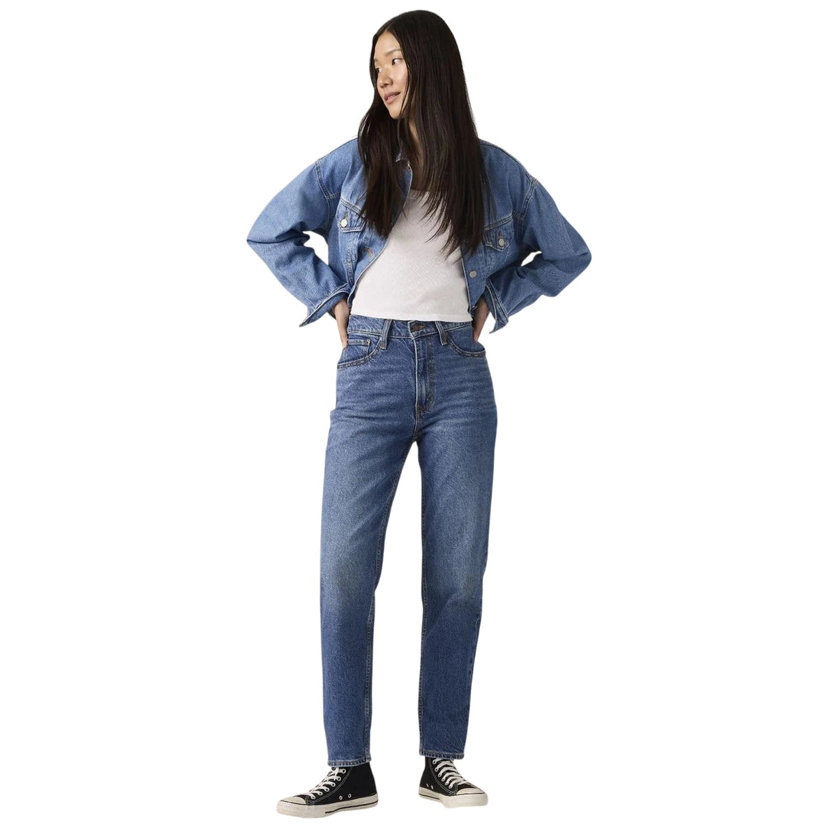 Tough Cookie - Lifestyle - Levis Womens-Ladies 80´s Mom Straight Jeans