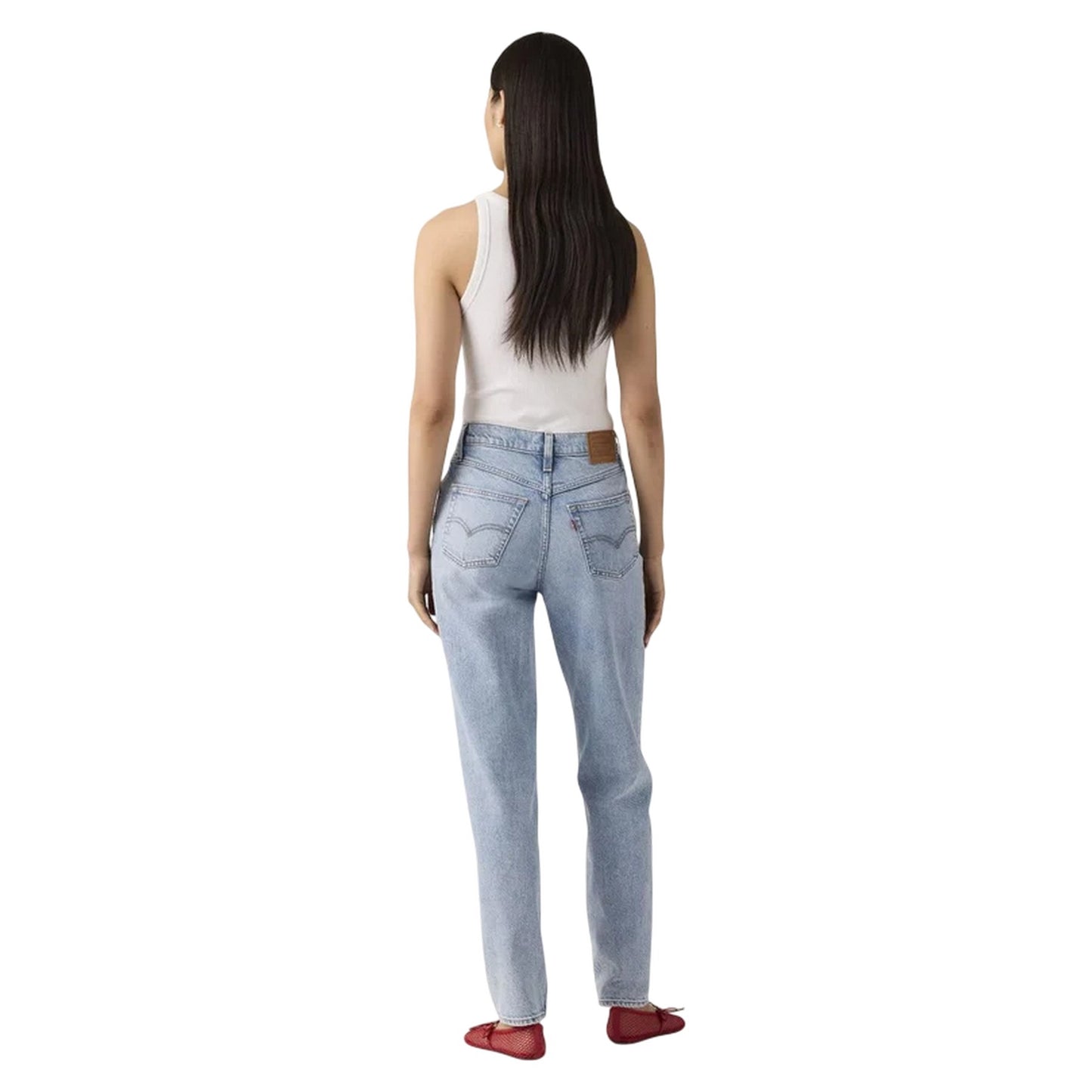 How My Driving - Back - Levis Womens-Ladies 80´s Mom Straight Jeans