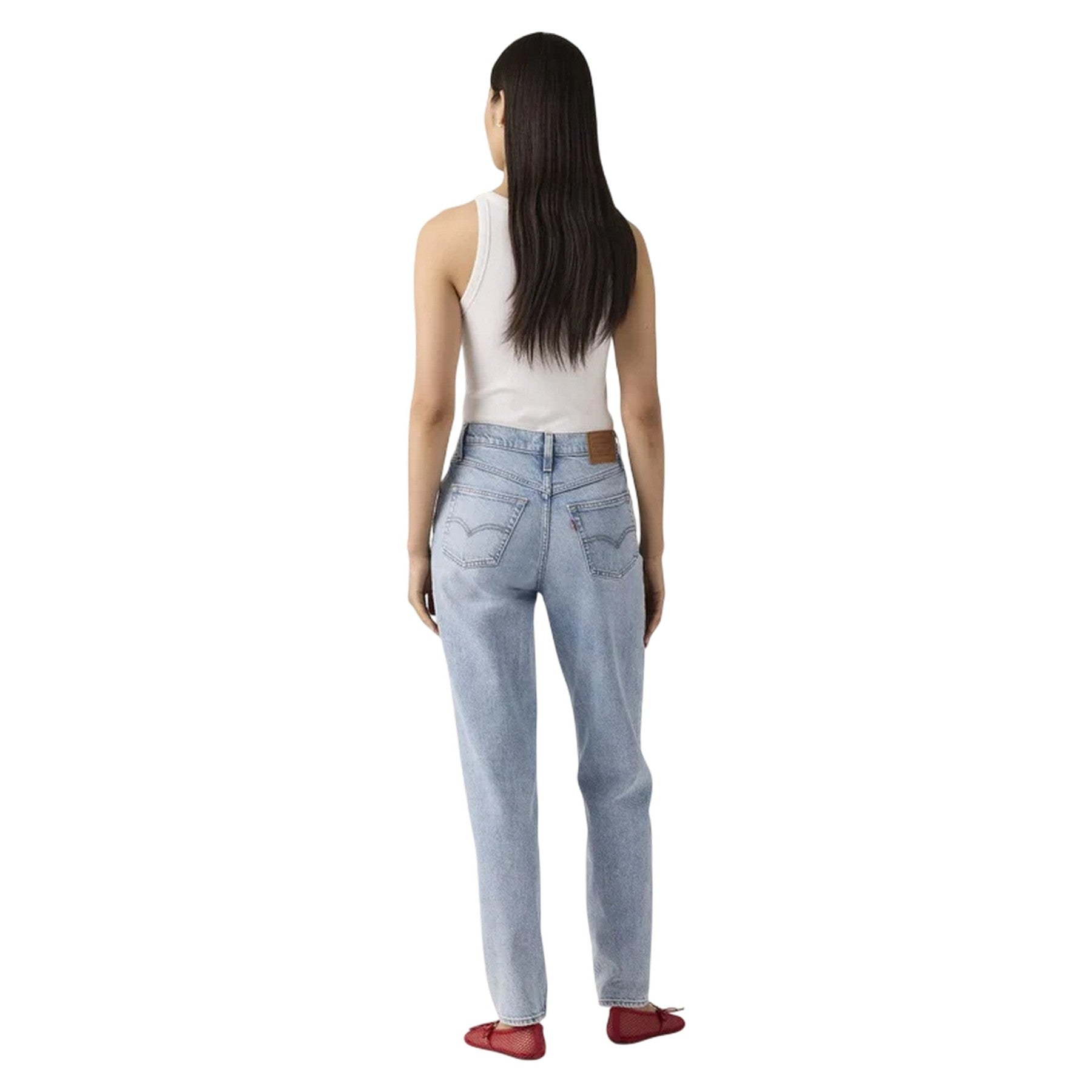 How My Driving - Back - Levis Womens-Ladies 80´s Mom Straight Jeans