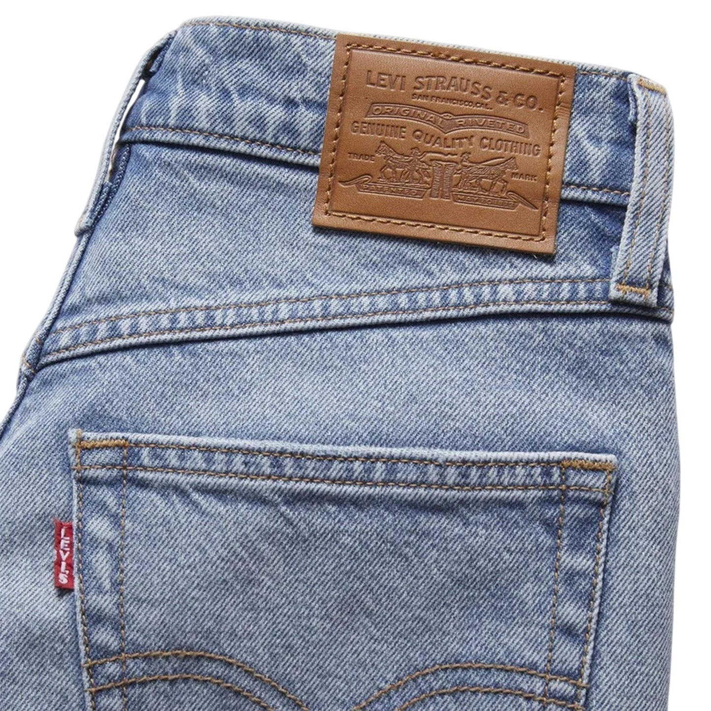 How My Driving - Side - Levis Womens-Ladies 80´s Mom Straight Jeans