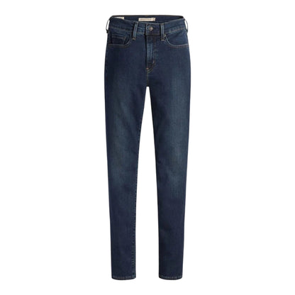 Blue Swell - Front - Levis Womens-Ladies 724 High Rise Straight Leg Jeans