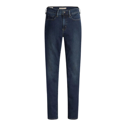 Blue Swell - Front - Levis Womens-Ladies 724 High Rise Straight Leg Jeans