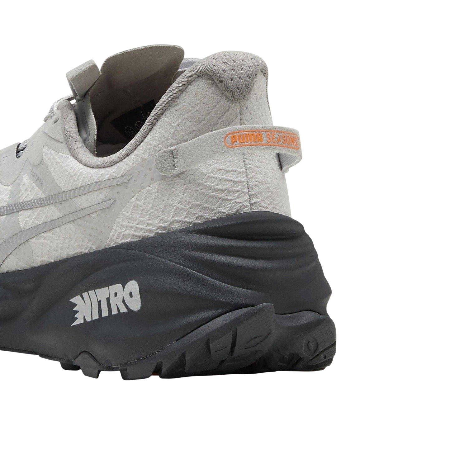 Dusky-Grey - Back - Puma Mens Fast Trac Nitro Off-Road Running Shoes