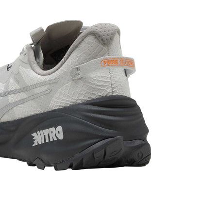 Dusky-Grey - Back - Puma Mens Fast Trac Nitro Off-Road Running Shoes