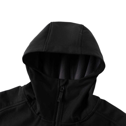 Black - Side - Karrimor Mens Orbit Water Resistant Soft Shell Jacket
