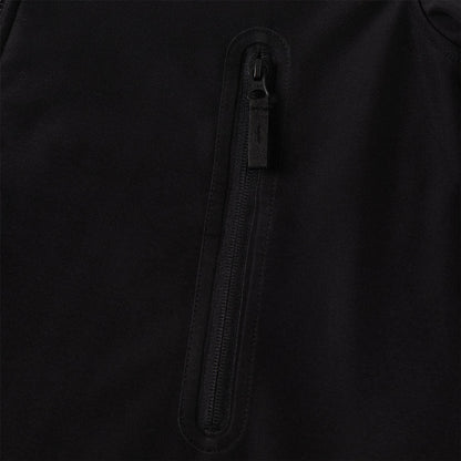 Black - Close up - Karrimor Mens Orbit Water Resistant Soft Shell Jacket