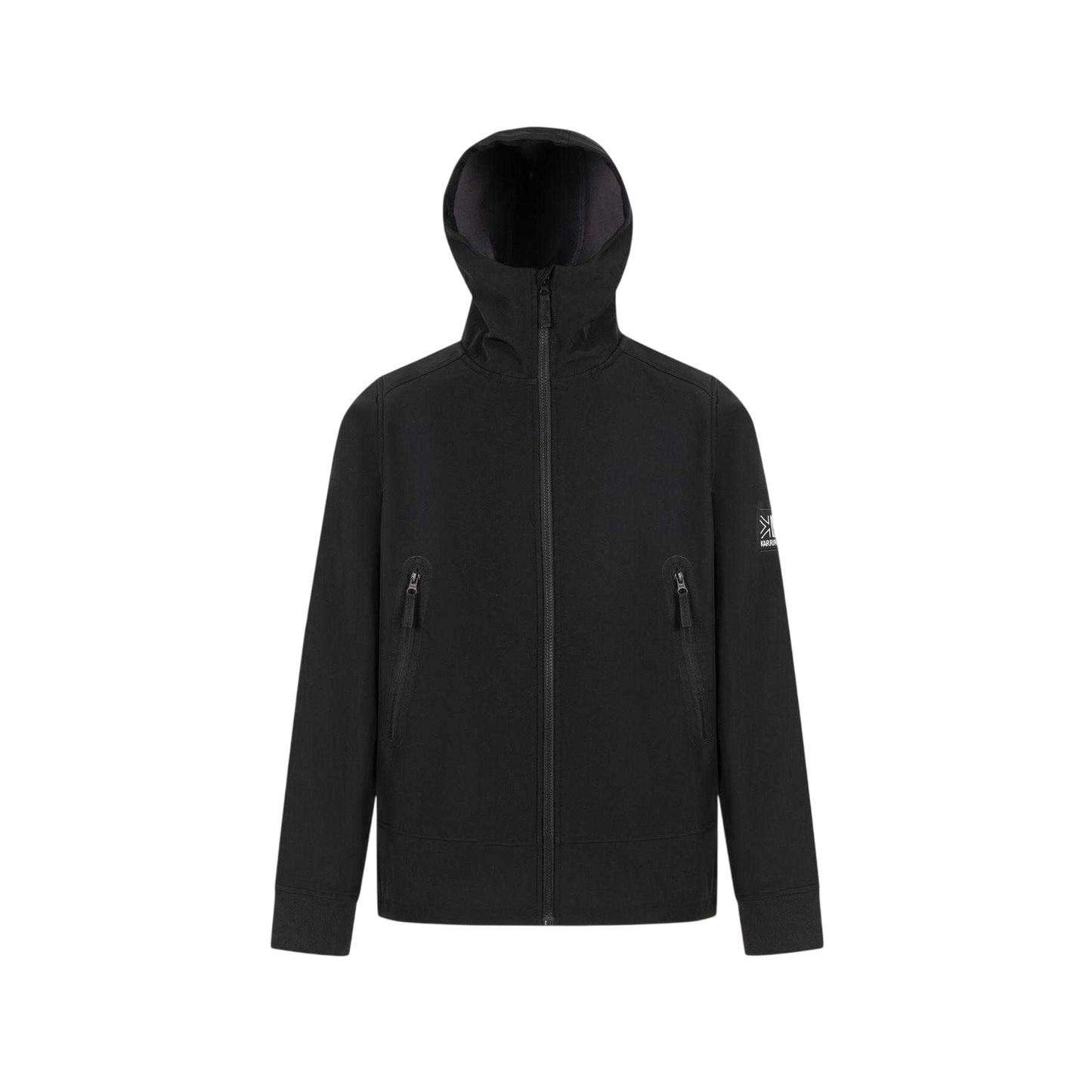 Black - Front - Karrimor Mens Orbit Water Resistant Soft Shell Jacket