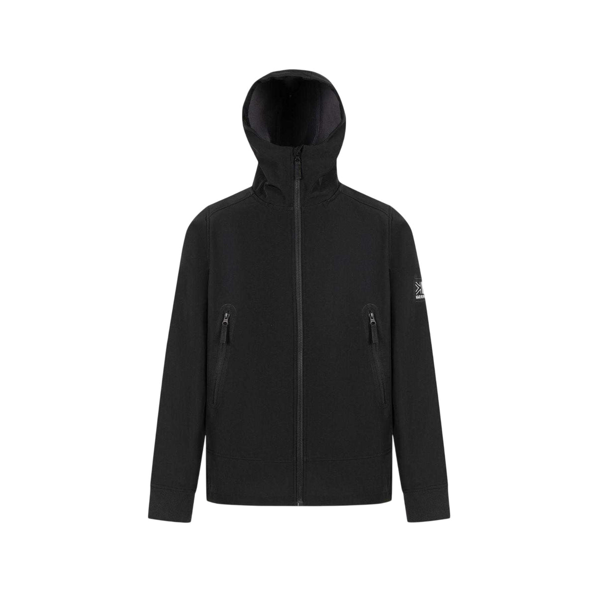 Black - Front - Karrimor Mens Orbit Water Resistant Soft Shell Jacket