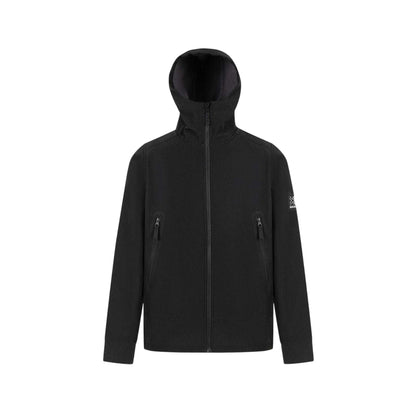 Black - Front - Karrimor Mens Orbit Water Resistant Soft Shell Jacket