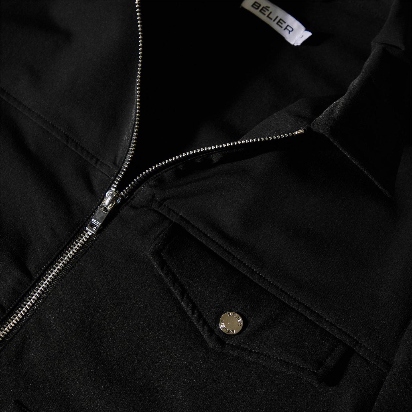 Black - Side - Belier Mens 2.0 Traveller Jacket
